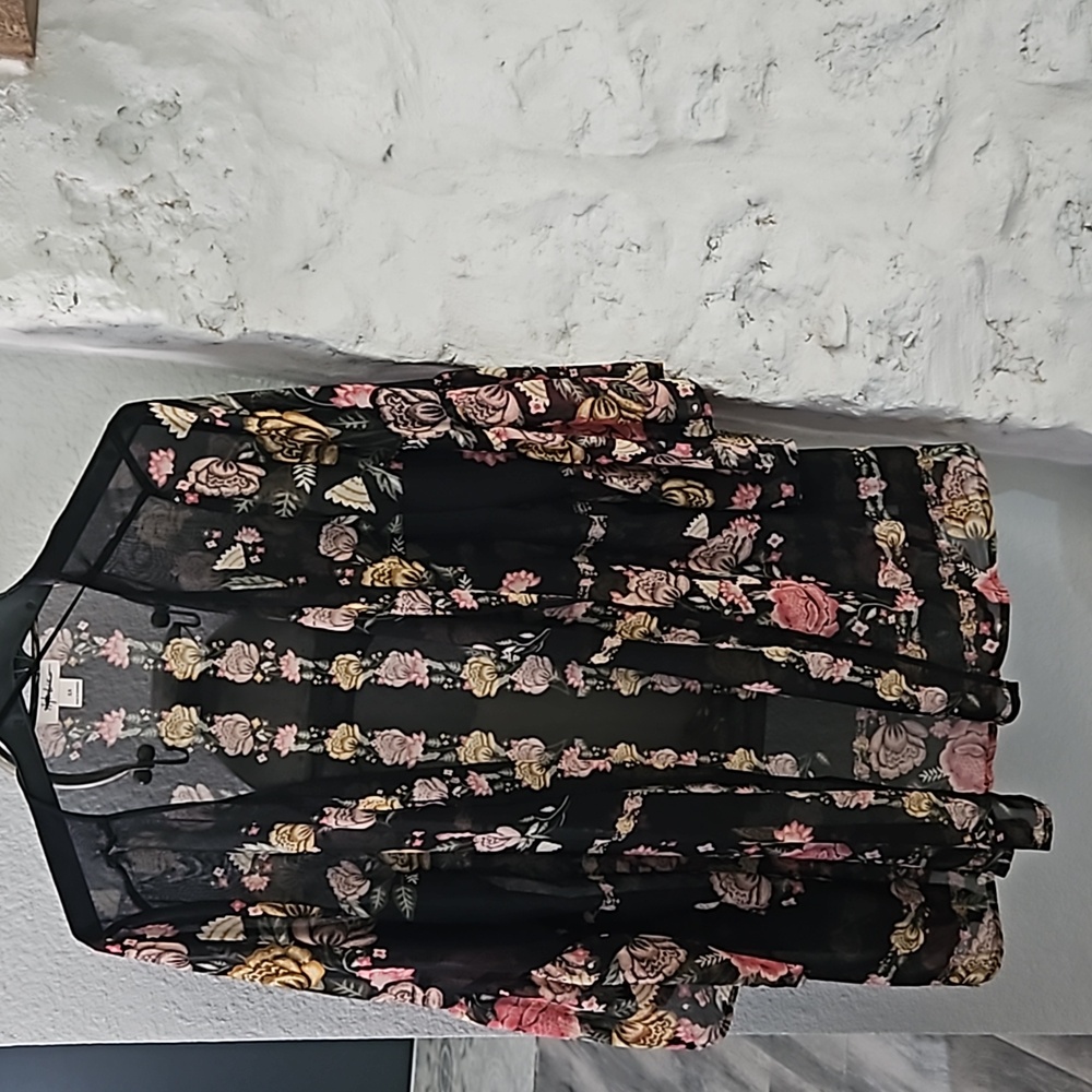 Style & Co Sheer Jacket